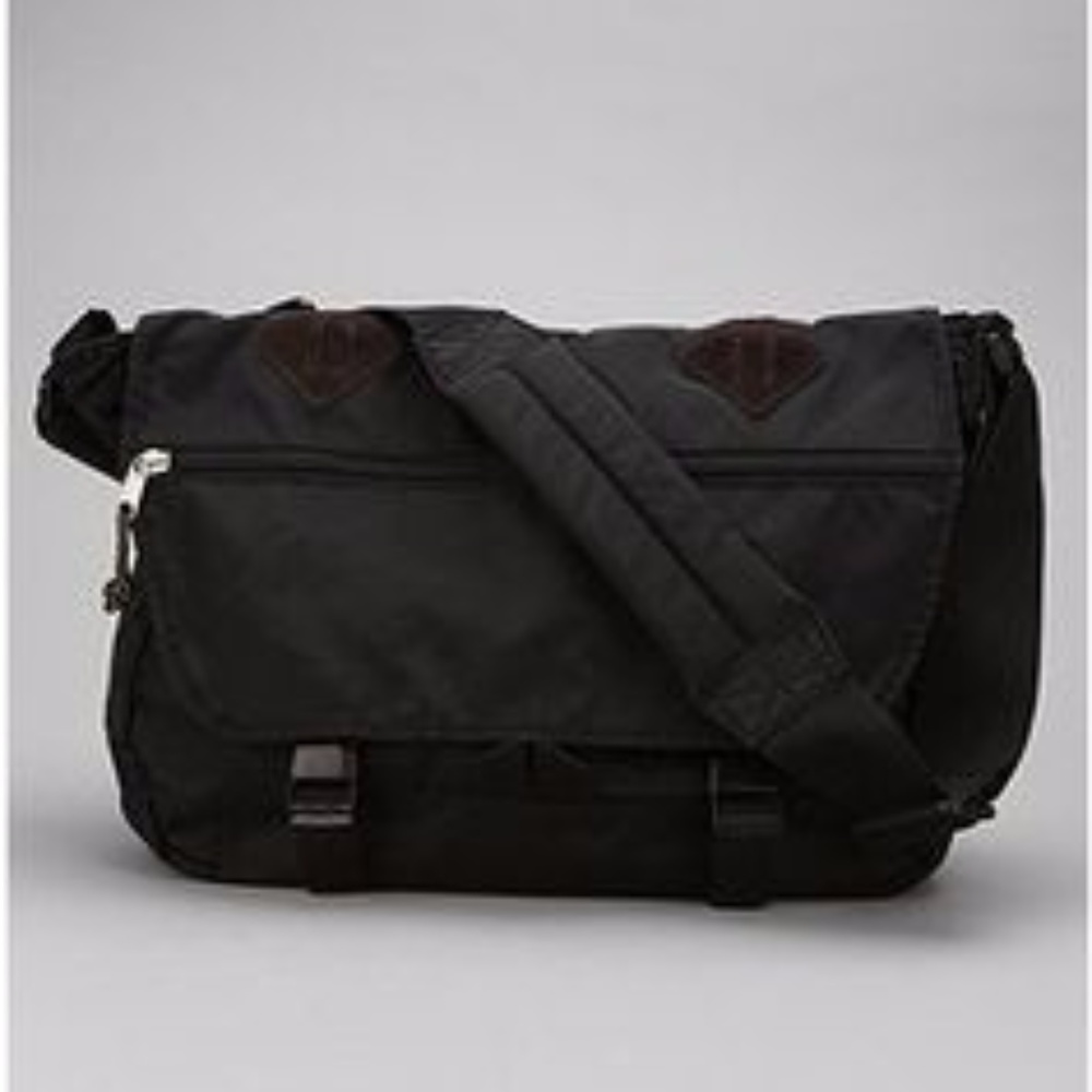 URBAN OUTFITTERS ALL-SON NYLON MESSENGER BAG